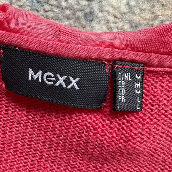 Mexx - Raspberry Pink Ruffle Tie Front Top - Picture 7 of 9